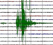 seismograph - recording